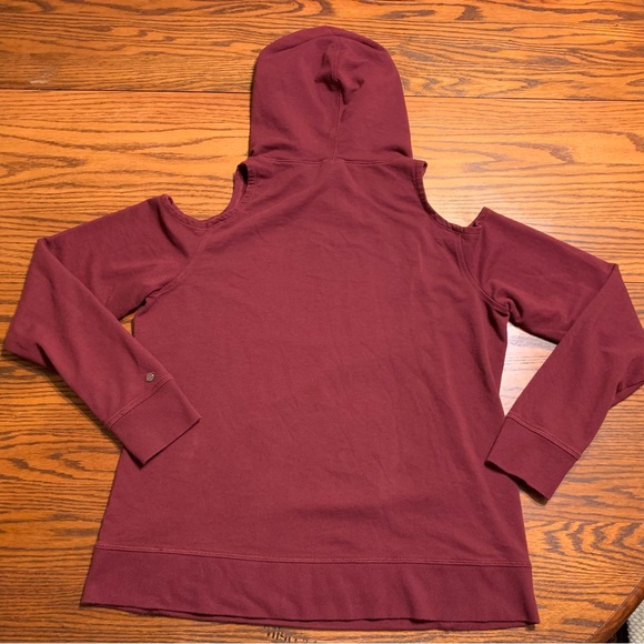 Women’s CALIA cold shoulder sweatshirt - Picture 5 of 5